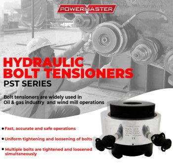 Round Polished Hydraulic Bolt Tensioner