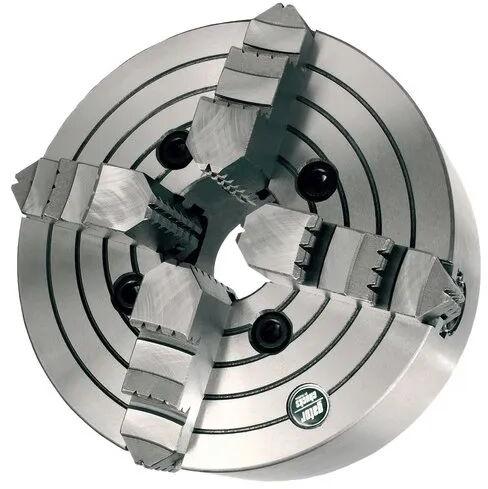 Stainless Steel Independent Chuck, Shape : Round