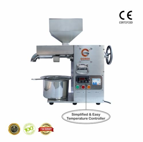 Gorek Automatic Domestic Oil Expeller, For Industrial