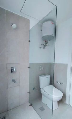 8-10 Mm Toughened Fixed Glass Partition, Pattern : Plain