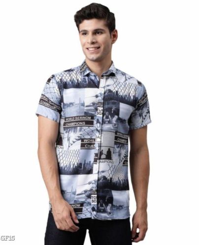 Striped Silk Men Shirts, Occasion : Wedding Wear, Party Wear, Formal Wear, Festival Wear, Casual Wear