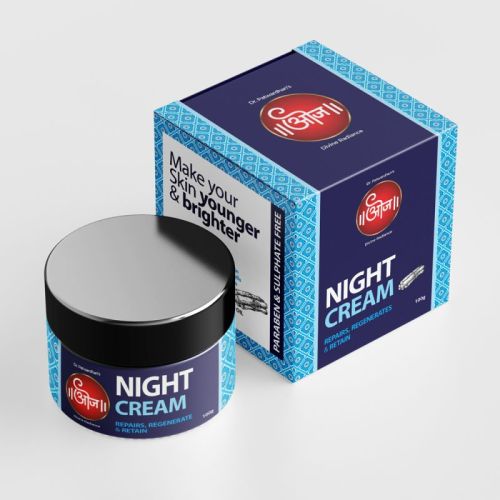 Oj Night Cream, For Personal Care, Certification : GMP Certified