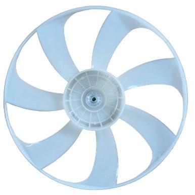 White Garg Overseas Rounded Plastic RADIATOR FAN, For AUTOMOTIVE