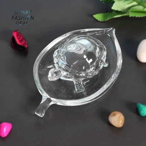 Glass Feng Shui Tortoise, For Decoration