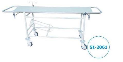 Manual Rectangular SI-2061 Stretcher Trolley, For Hospital Uses, Style : Modern