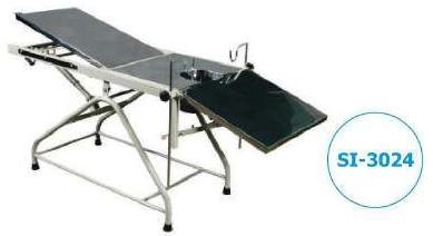 Rectangular Polished SS Top Operation Table, For Hospitals