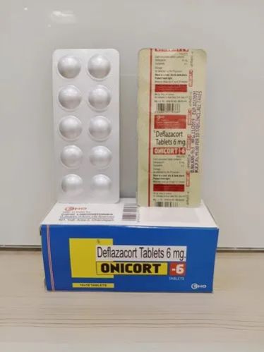 6mg Deflazacort Tablets, Packaging Type : Box