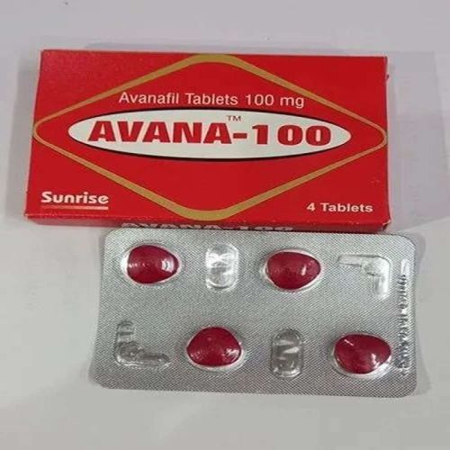 Avana 100mg Tablets, For Personal, Hospital, Clinical, Commercial, Grade : Medicine