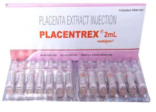 Placentrex Placentrax 2ML INJECTION, Shelf Life : 2years