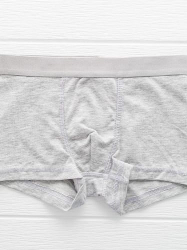 Plain Boys Cotton Boxer Briefs, Technics : Machine Made