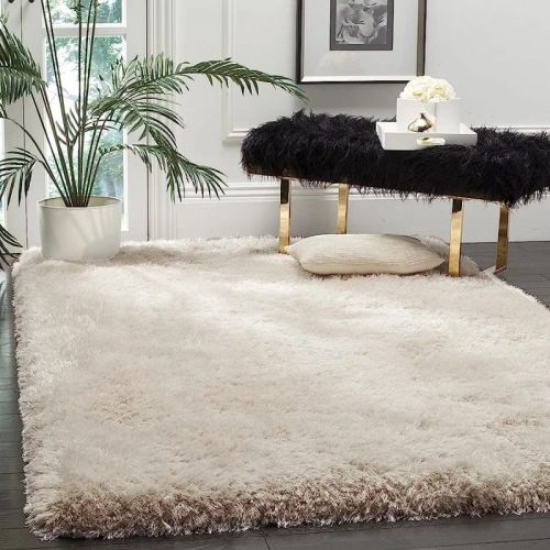 Multicolour Rectangular Smooth Shaggy Carpets, For Long Life, Soft, Attractive Designs