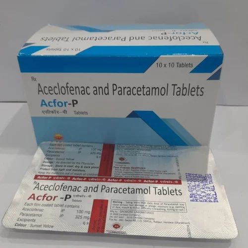 Aceclofenac Paracetamol Tablets