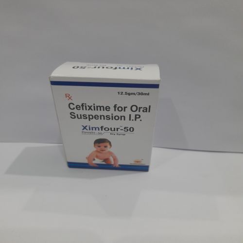 Cefixime Oral Suspension, For Clinical, Packaging Type : Box