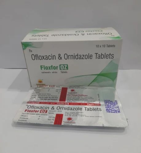 Ofloxacin Ornidazole Tablets, For Bacterial Parasitic Infections