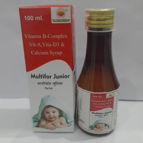 Vitamin B Complex Vita A Vita D3 Calcium Syrup