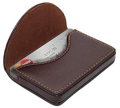 Leather Card Holder, Shape : Rectengular
