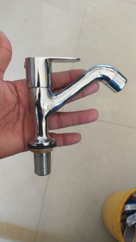 Hale Silver Bright Chrome Plates Opal 11034 Pillar Tap, For Bathroom