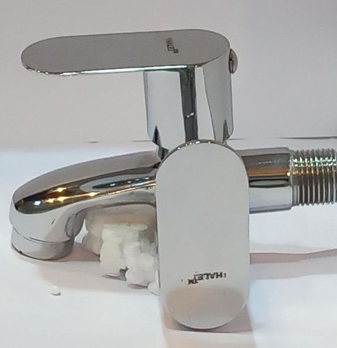 Hale Grey Bright Chrome Plates Opal Wall Mixer, For Bathroom Fittings