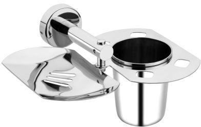 Soap Dish With Tumbler Holder, Feature : Rust Proof, Shiny Look