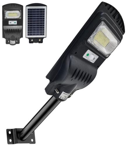 LED Iron Solar Street Light, For Road, Garden, Voltage : 220V