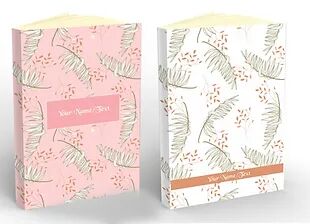 Rectangular Customized Paperback Notebook Diaries, For Home, Office, School, Size : 5.5 X 8.5 Inches