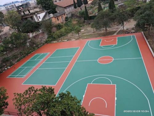 Sports Court Flooring Material