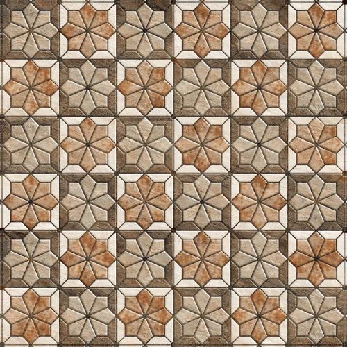 Rectangular 7617 Ceramic Floor Tile, For Living Room, Packaging Type : Box