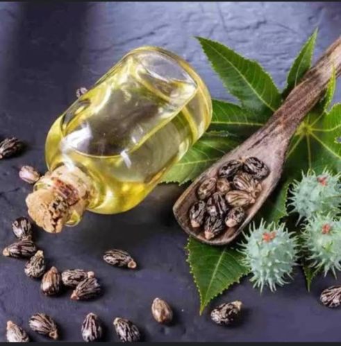 Organic Castor Oil, Form : Liquid