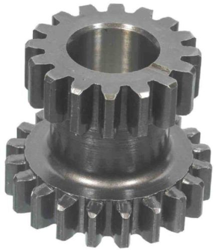 Round Polished Metal OT-218A Idler Cluster Gear, For Automobiles, Color : Black, Grey