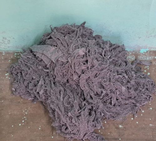 Plain Cotton Waste Material, Color : Grey