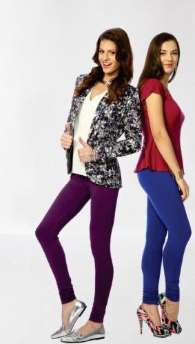 Chuidar Cotton Plain Ladies Churidar Leggings, Technics : Machine Made