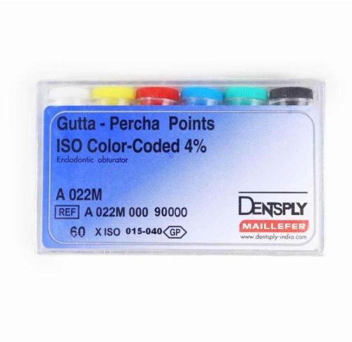 Dentsply Gutta Percha Point, For Hospital Use, Size : Standard