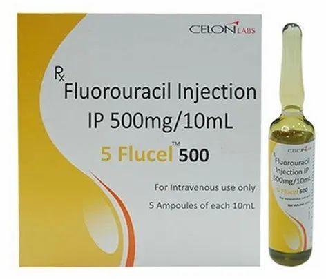 Fluorouracil Injection IP 500mg, Grade : Pharma