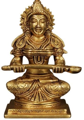 Brass Annapurna Statue, Color : Golden