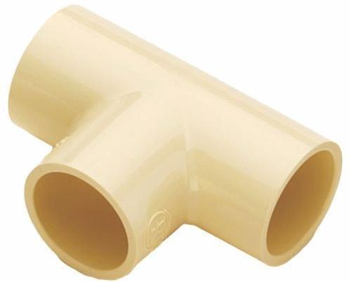 NN CPVC Tee, Color : Off White