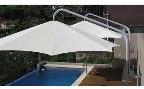 Prefab Hexagonal Tensile Structure, Frame Material : Mild Steel