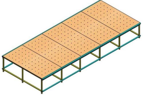 Rectangular Fabric Laying Table