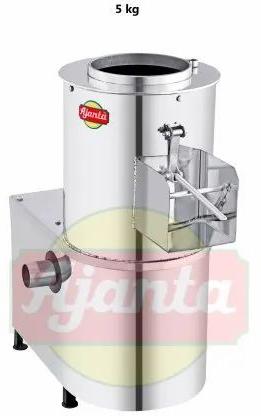 Ajanta Stainless Steel 5kg Potato Peeling Machine For Commercial