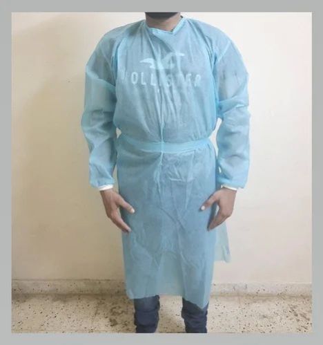 Non Woven Disposable Surgical Gown, For Laboratory, Hospital, Clinical, Rope Material : Cotton