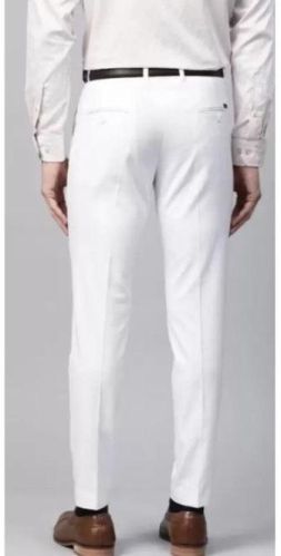 Brown Cotton Men Slim Fit Blend Pant, For Easily Washable, Comfortable, Gender : Male