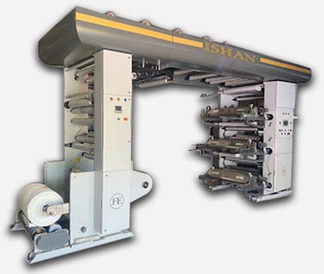 Automatic Flexo Printing Machine, For PP, BOPP, HDPE Film, PET Films, PVC, Non Woven, HDPE/PP Woven Fabric