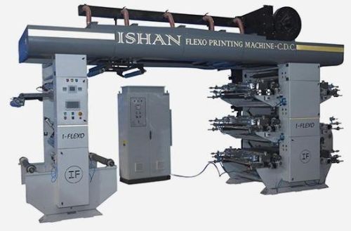 Automatic Cdc Flexo Printing Machine, For PP, BOPP, HDPE Film, PET Film, PVC, Non Woven, HDPE/PP Woven Fabric