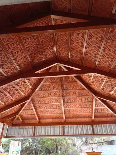 Metal Roof Tile, Color : Brown