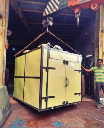 50 Hz Mild Steel Industrial Heaters Baking Oven, Size : Customisable