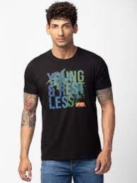 Mens Trendy Printed T Shirts, Size : XXL, XL, L