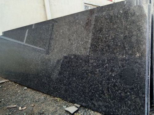 R Black Granite Slab, Size : Multisizes