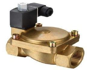 Golden High Pressure Automatic Brass Body Solenoid Valve, For Gas Control, Pattern : Plain