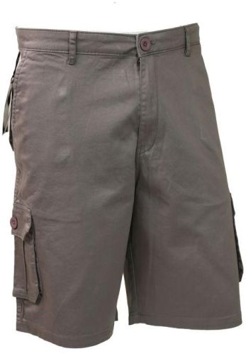 Cotton Mens Grey Cargo Shorts, Size : L