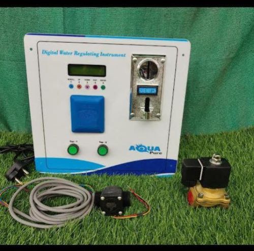 Aquapure White Electric Mild Steel Water ATM Machine, Automatic Grade : Automatic