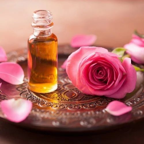 Rose Essential Oil, Packaging Type : Glass Bottle